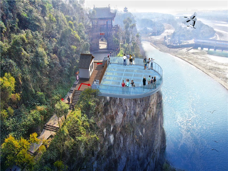 Undertake glass observation deck project