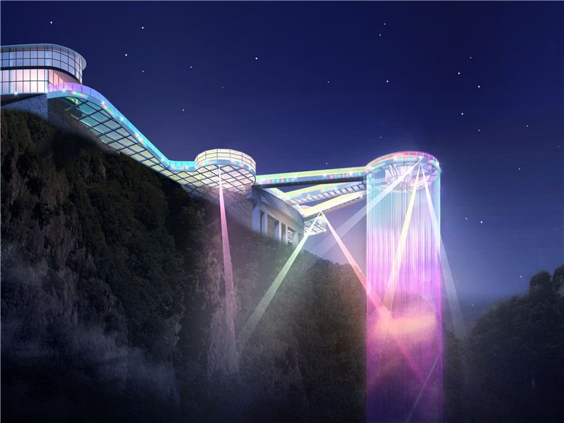 Jinhua Yongkang Glass Observation Deck Case