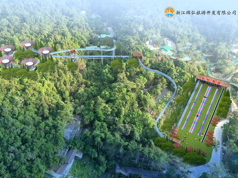 Construction Case of Hainan Betel Nut Valley Tree Top Stack Road Project