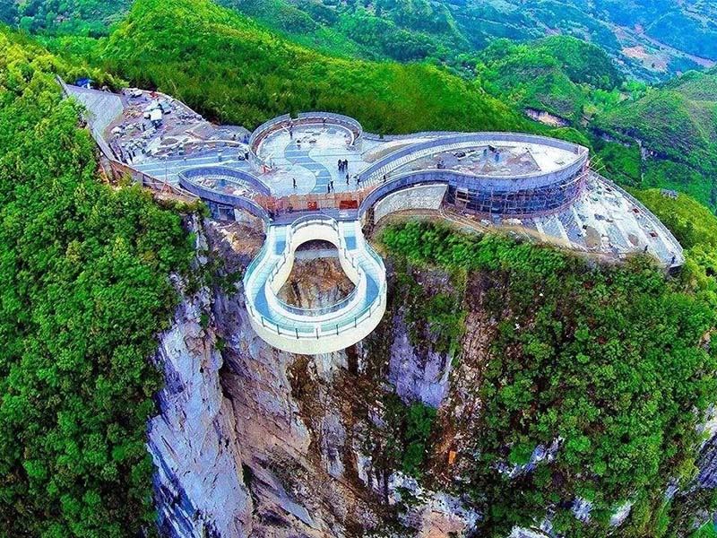 Wuyi Glass Suspension Gallery Engineering Services