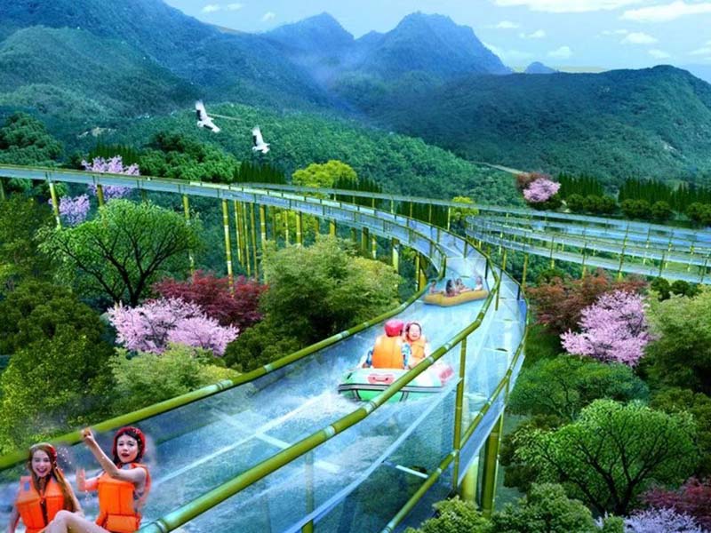 Construction Glass Drifting Project Case