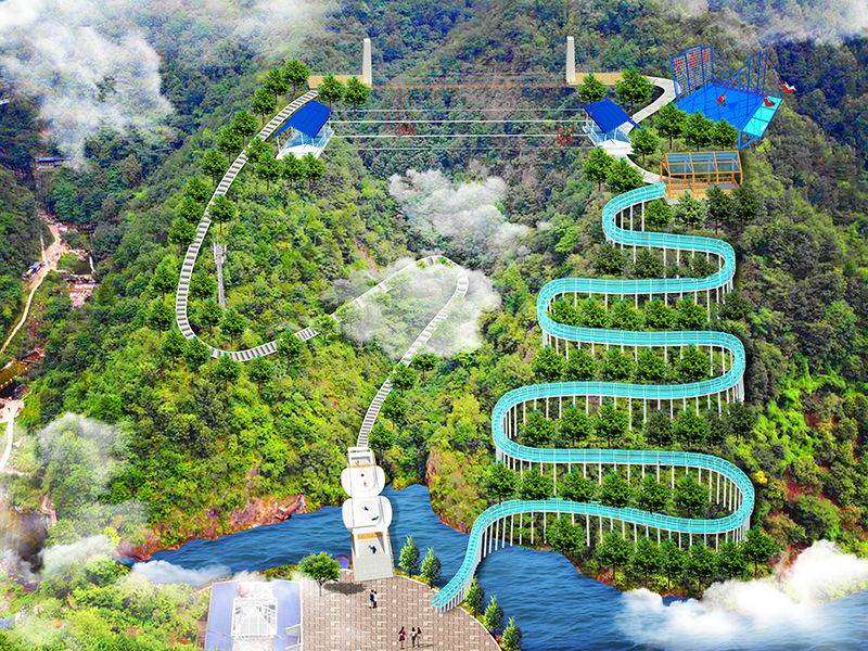 Wuhan Canyon Drifting Construction Case