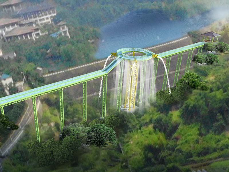 Zhejiang Huihong Shengzhou Glass Bridge - Glass Bridge