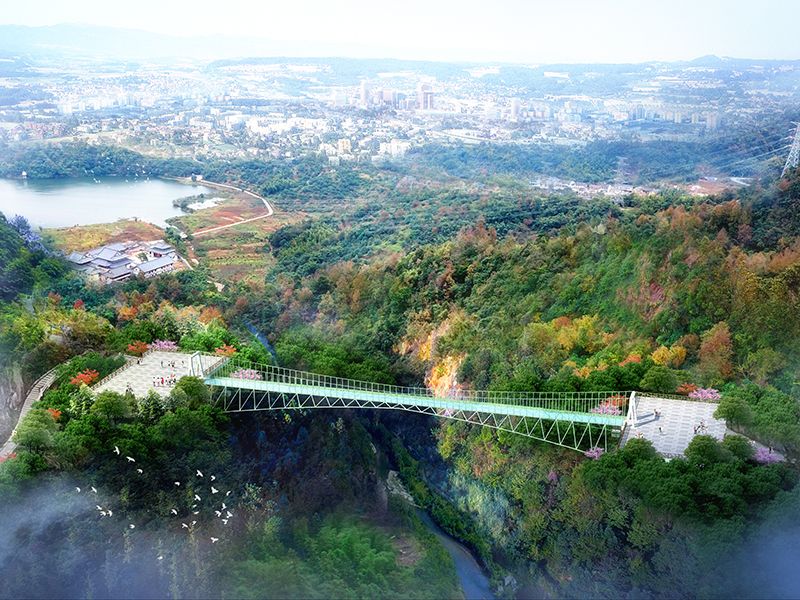 Construction Case of Wenzhou Hongjing Mountain Villa Bridge Project
