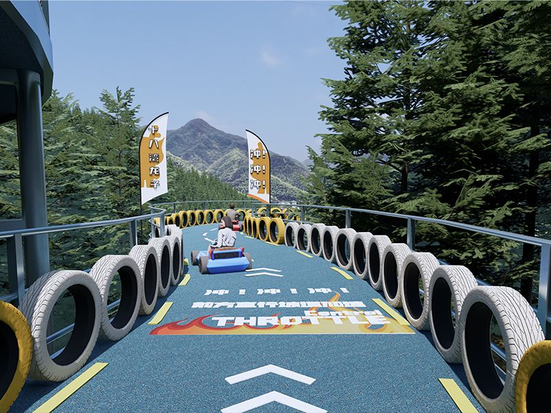 Mountain roller coaster-01