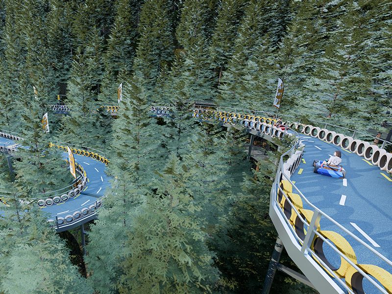 Mountain roller coaster-10