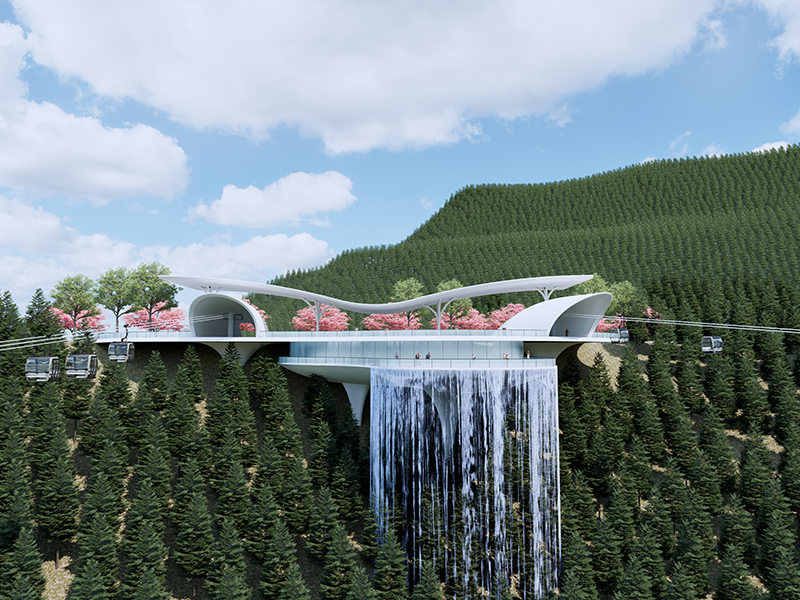 Case Study of the Three Pools Scenic Platform Project in Yunnan