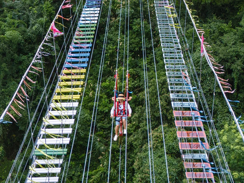 High-altitude bicycle