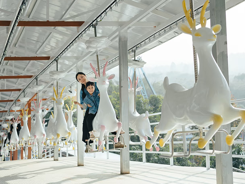 Flying Horse Up the Mountain